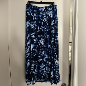 Torrid Tye Dye Patterned Maxi Skirt